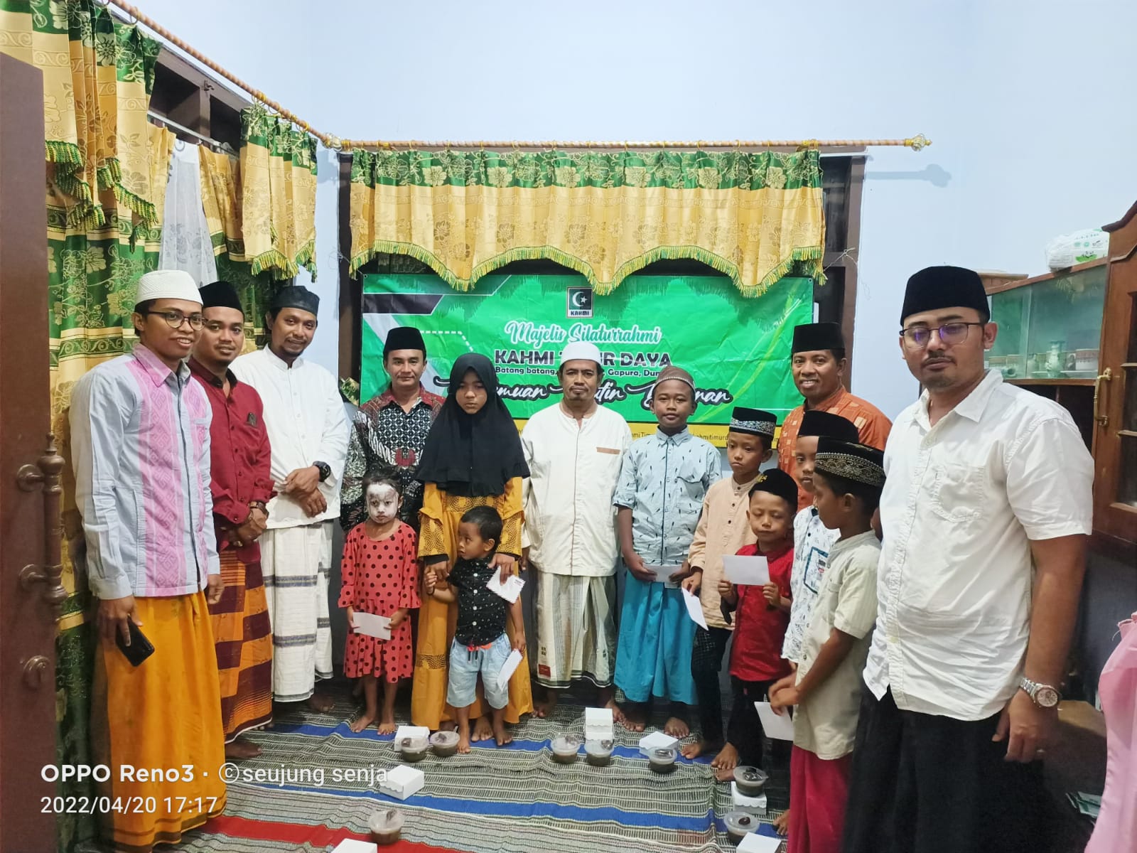 KAHMI Timur Daya, Kabupaten Sumenep melaksanakan Buka Bersama dan Santunan Anak Yatim. (Foto: Serikat News) 