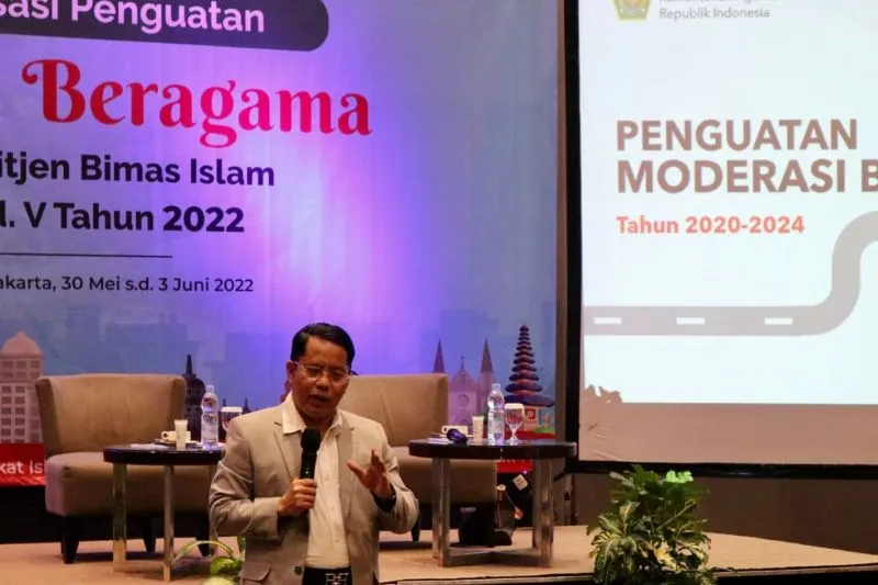 Direktur Jenderal Bimbingan Masyarakat Islam Kementerian Agama Kamaruddin Amin. (Foto: Antara) 