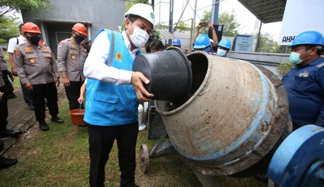 Bersumber dari Hibah Orang Dermawan, Pembangunan Masjid Ar Rozy Kota Probolinggo Dimulai