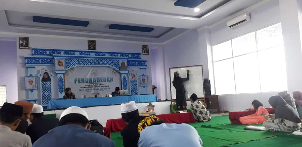 Diklat pengkaderan metode belajar cepat baca kitab kuning dengan Amtsilati. (Foto: Ist/Serikat News) 