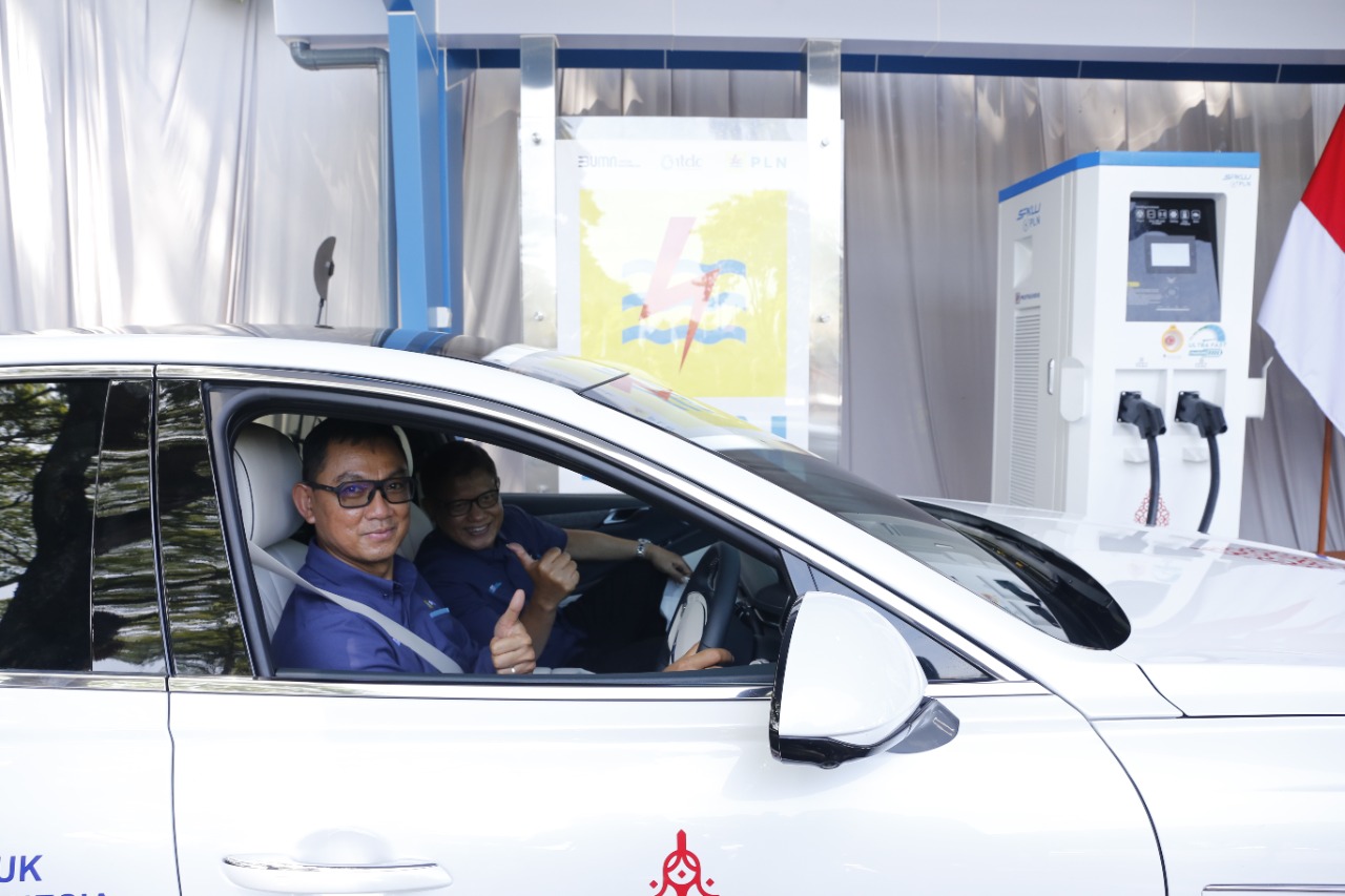 Hingga Juni 2022, realisasi persiapan showcase SPKLU PLN telah mencapai 56,32 persen. (Foto: PLN)