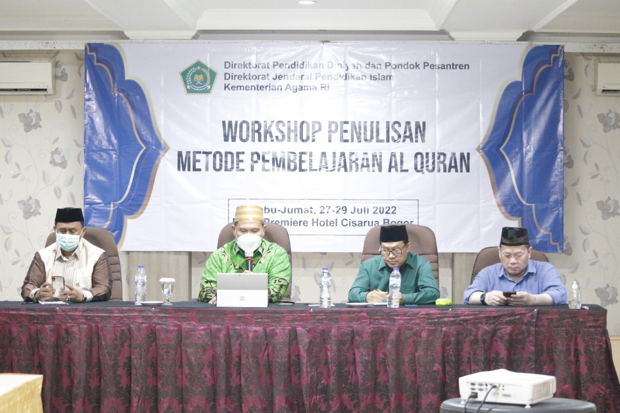 Workshop Penulisan Metode Pembelajaran Al-Qur'an di Bogor, Rabu (27/7/2022). (Foto: Istimewa) 