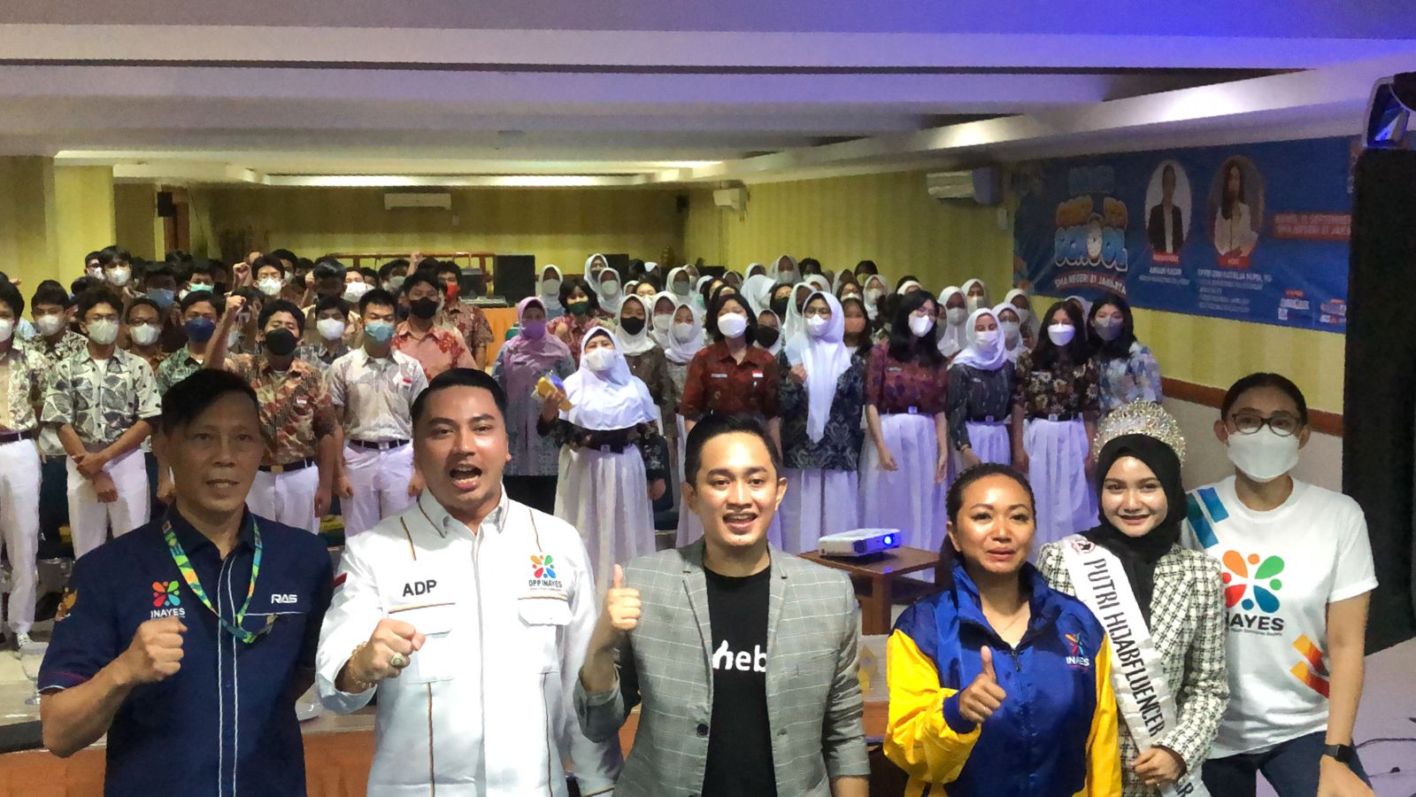 INAYES Goes to School SMAN 81 Jakarta. (Foto: INAYES) 