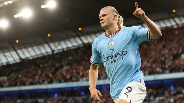 Striker Manchester City Erling Haaland. (Foto: Getty Images)