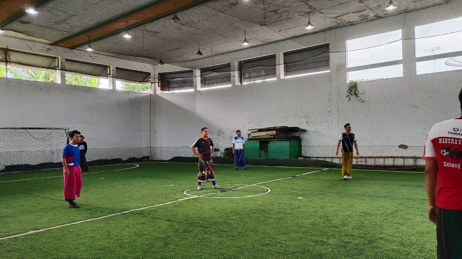 Pokja-Diskominfo meriahkan HSN 2022 dengan futsal sarungan. (Foto: Istimewa) 