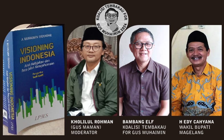 Bedah buku Visioning Indonesia: Arah Kebijakan dan Peta Jalan Kesejahteraan karangan A Muhaimin Iskandar (Gus Muhaimin), di Dusun Gogik, Kecamatan Ngablak, Kawasan Wisata Gunung Andong, Magelang, Minggu 2 Oktober 2022. (Foto: Istimewa)