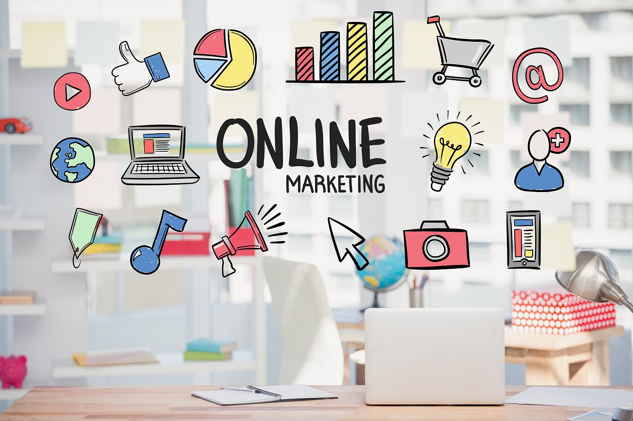 Ilustrasi media sosial sebagai penunjang digital marketing. (Foto: Freepik)