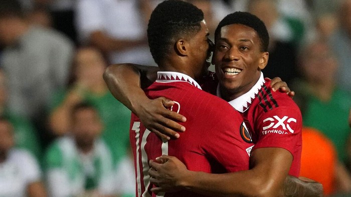 Penyerang Manchester United, Martial. (Foto: AP)