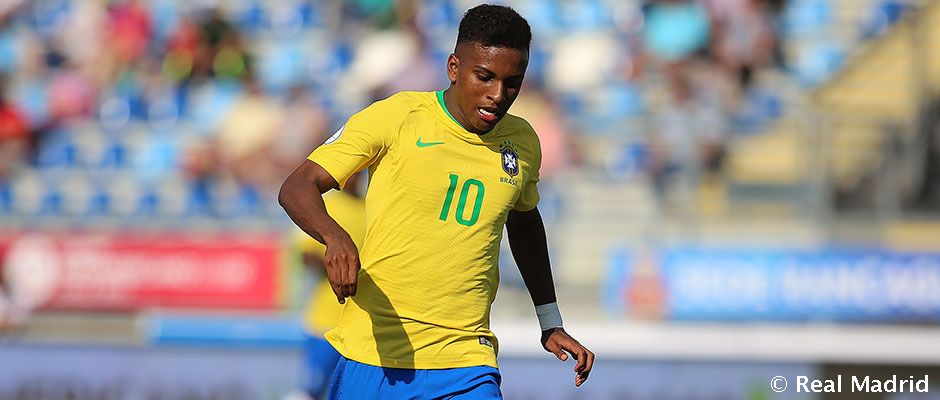 Penyerang Timnas Brasil, Rodrygo Goes. (Foto: Real Madrid)