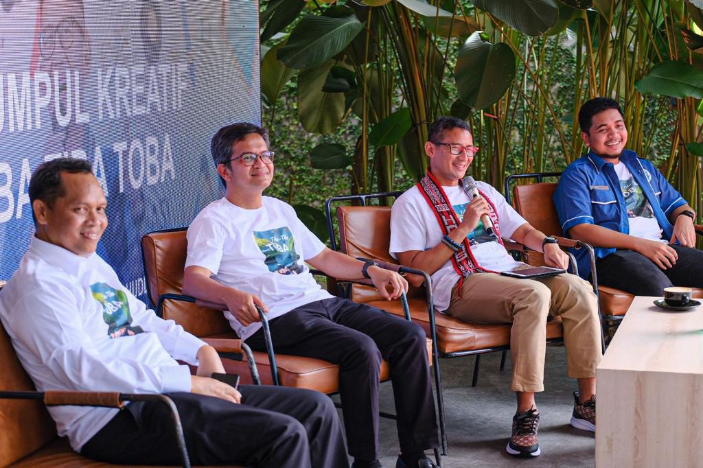 Menparekraf/Kabaparekraf Sandiaga Salahuddin Uno Dalam acara 