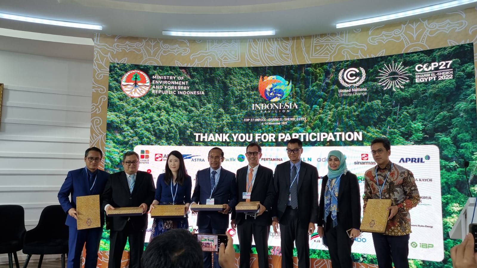 Saat sesi diskusi Financing for Energy Transition, Minggu (6/11/2022). (Foto: PLN)