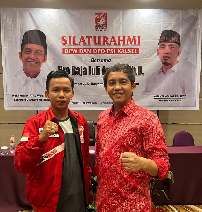 Ketua Bapilu DPD PSI Kota Banjarmasin, Muhammad Sofia. (Foto: Istimewa)