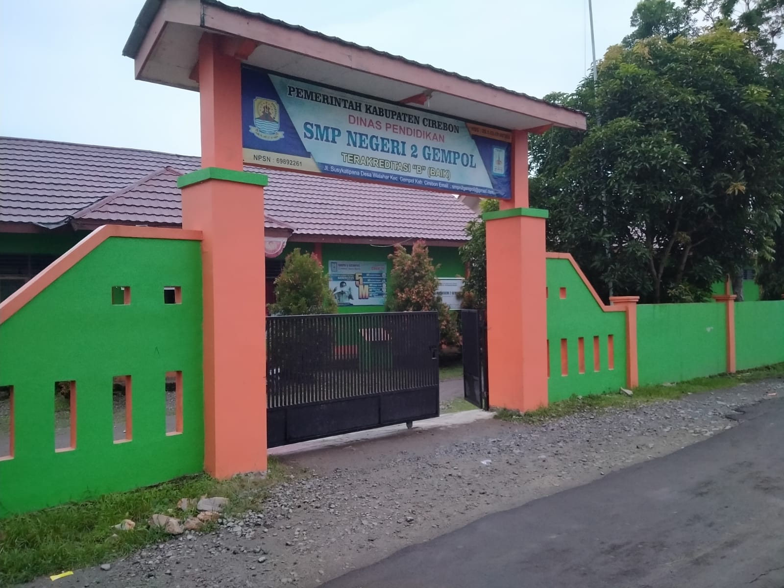 SMPN 2 Gempol, Kabupaten Cirebon, Jawa Barat. (Foto: Serikat News)