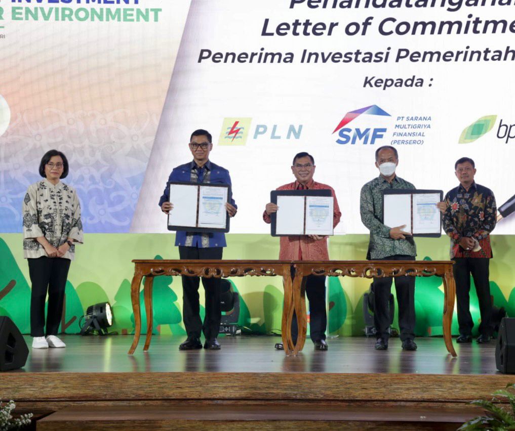Sri Mulyani dalam arahannya di Gedung Dhanapala Kementerian Keuangan, Jakarta, Jumat (16/12/2022). (Foto: PLN)