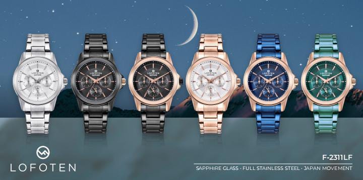 Jam tangan mewah produk Lofoten. (Foto: Istimewa)