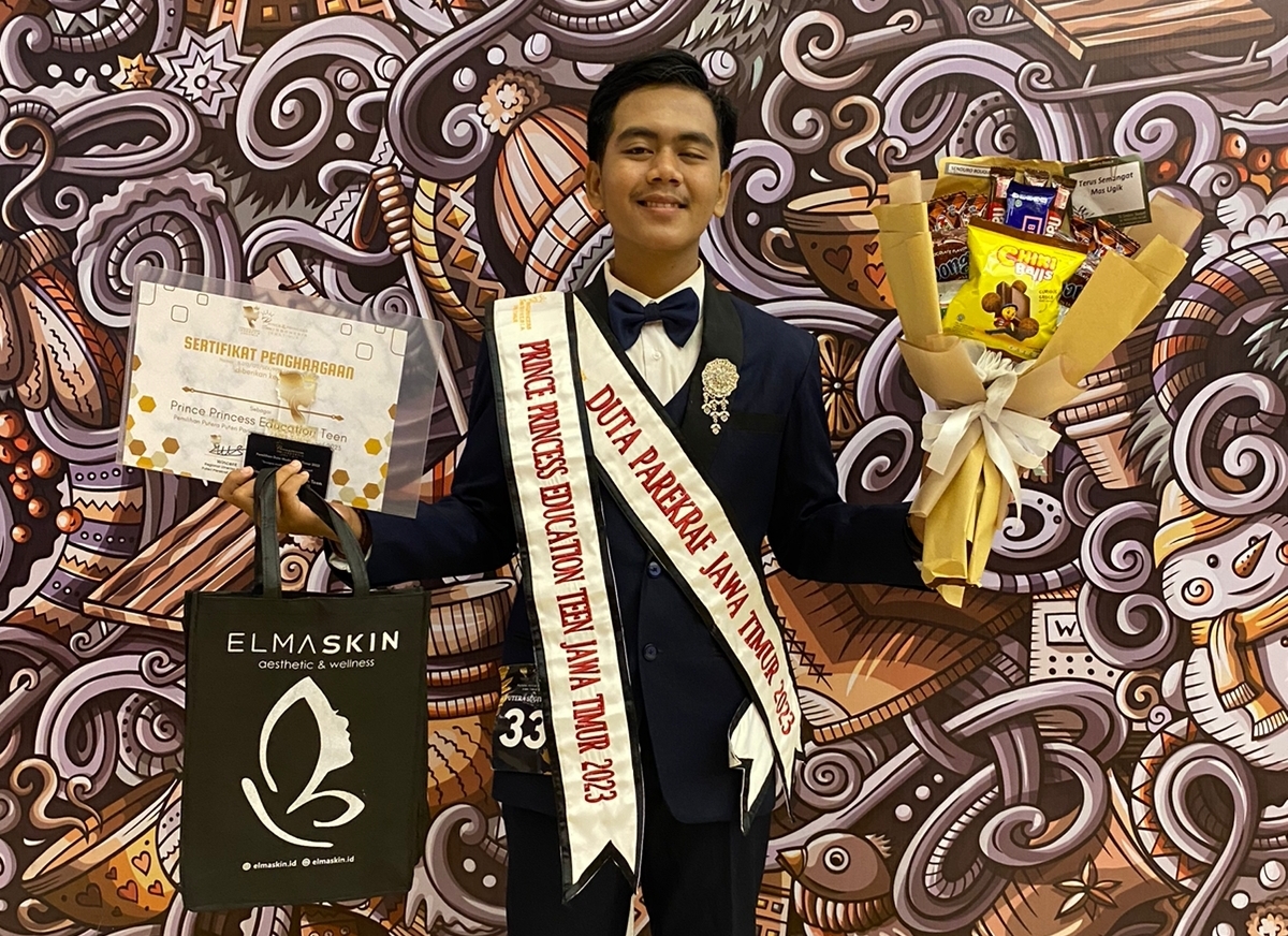 Sugiyanto, mahasiswa Universitas Islam Negeri Sunan Ampel (UINSA) Surabaya. (Foto: Istimewa) 