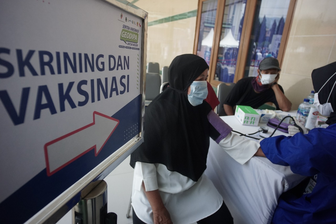 Sentra Vaksinasi GeoDipa Untuk Negeri tahap ke-2. (Foto: GeoDipa)
