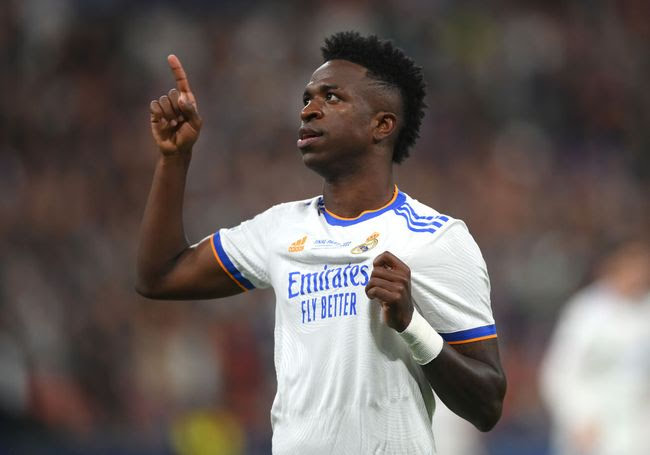 Vinicius Jr, salah satu pemain muda Real Madrid. (Foto: Getty Images)