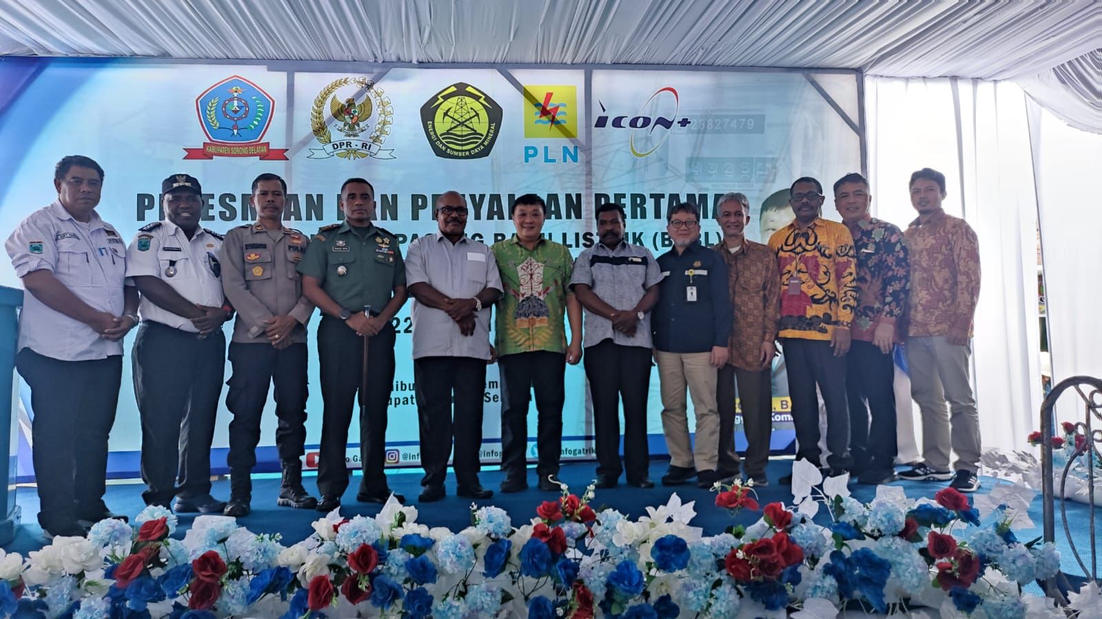 Pemerintah, DPR dan PT PLN (Persero) bersinergi menyalurkan sambungan listrik gratis dari program Bantuan Pemasangan Baru Listrik (BPBL) kepada 342 keluarga tidak mampu di Provinsi Papua Barat Daya. (Dok, PLN)