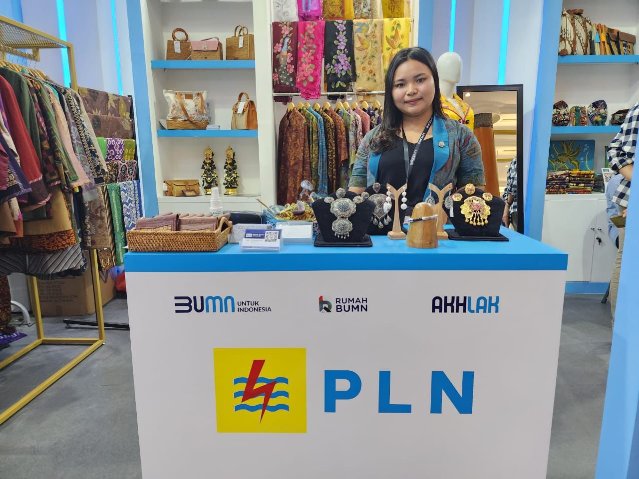 (UMKM) binaan PT PLN (Persero) ikut meramaikan The International Handicraft Trade Fair (Inacraft) 2023 yang digelar pada 1-5 Maret di Jakarta Convention Center. (Dok,PLN)