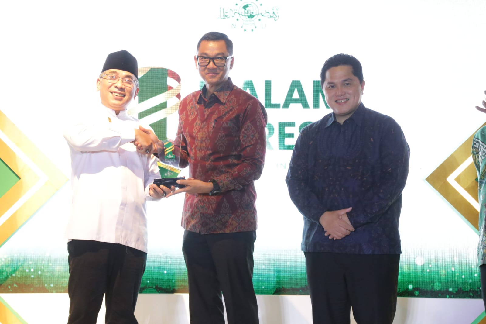 Pengurus Besar Nahdlatul Ulama (PBNU) mengapresiasi peran PT PLN (Persero) dalam menyukseskan perhelatan hari lahir 1 abad Nahdlatul Ulama (NU). (Dok, PLN)