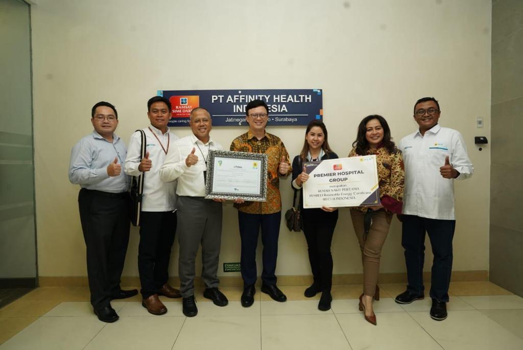 PT PLN (Persero) kembali menyalurkan energi bersih melalui Renewable Energy Certificated (REC). Sebanyak 6.861 Megawatt hour (MWh) Dok, PLN.