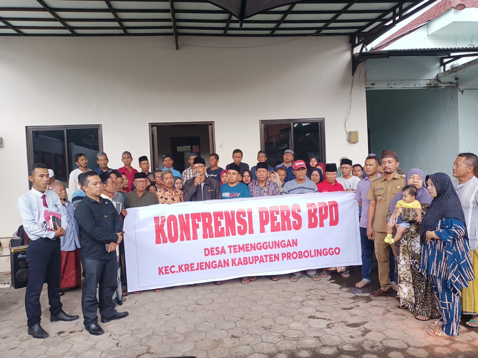 Konferensi pers yang digelar BPD pada Senin (20/3/2023). (Foto: Mafa/Serikat News)