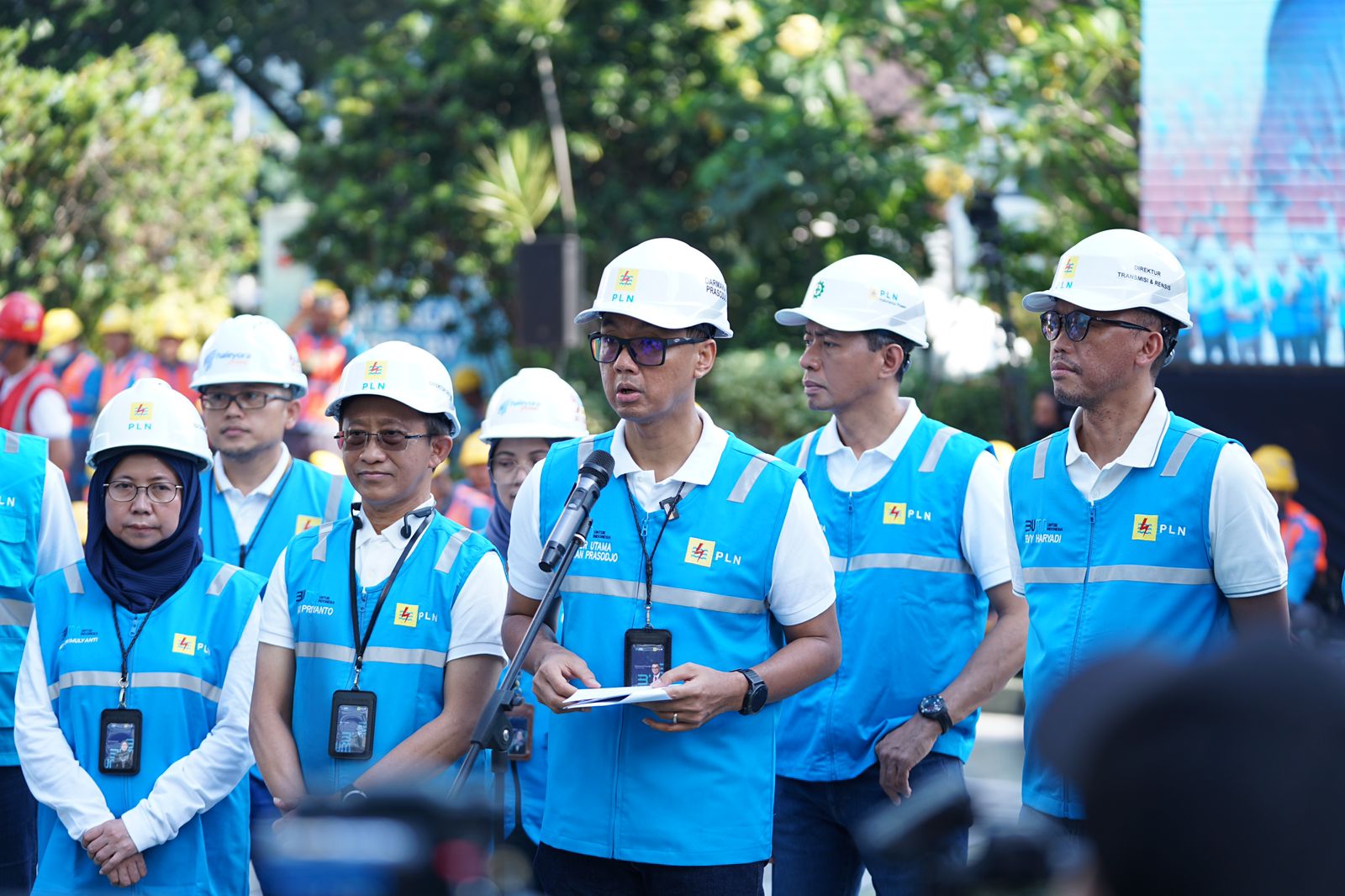 Apel Siaga Kelistrikan Ramadan dan Idul Fitri 1444 H, Rabu (5/4/2023). (Foto: PLN) 