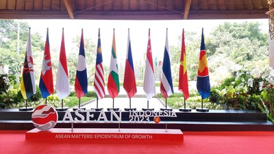 KTT ASEAN 2023. (Foto: CNBC Indonesia) 