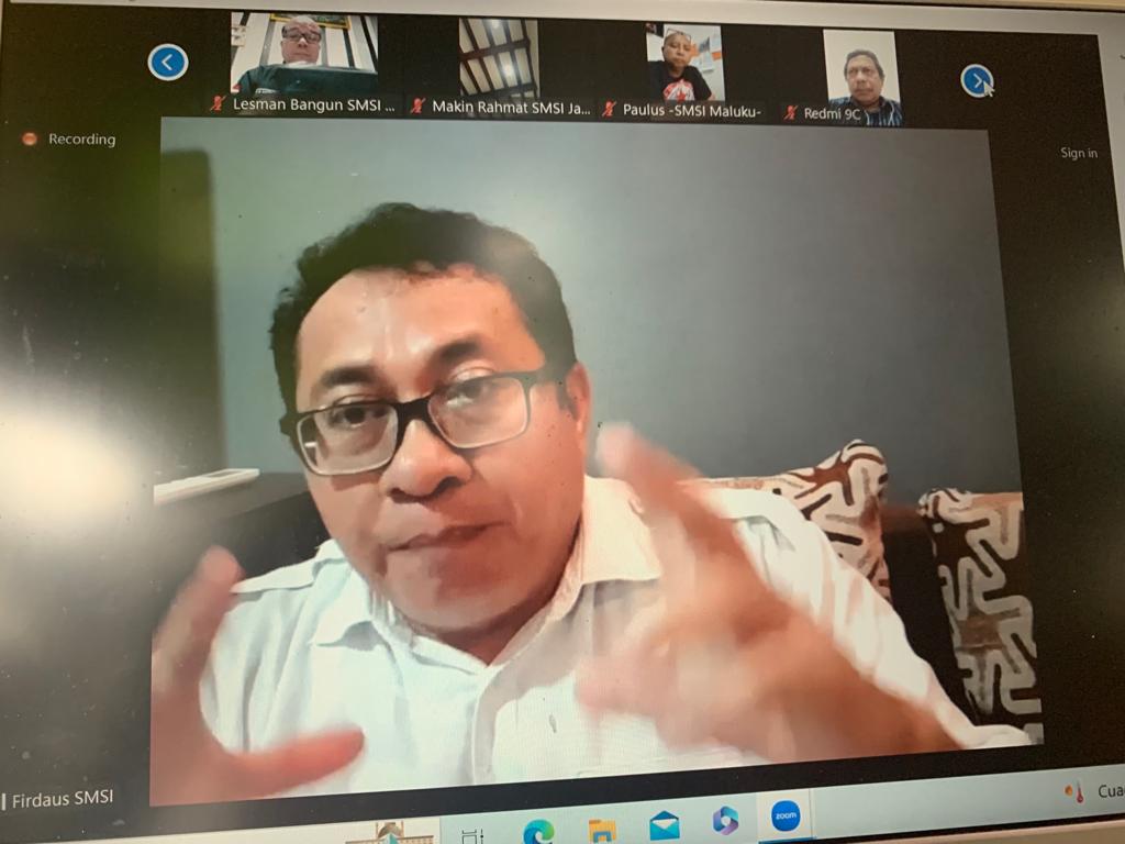 Ketua Umum Serikat Media Siber Indonesia, Firdaus. (Foto: Istimewa)