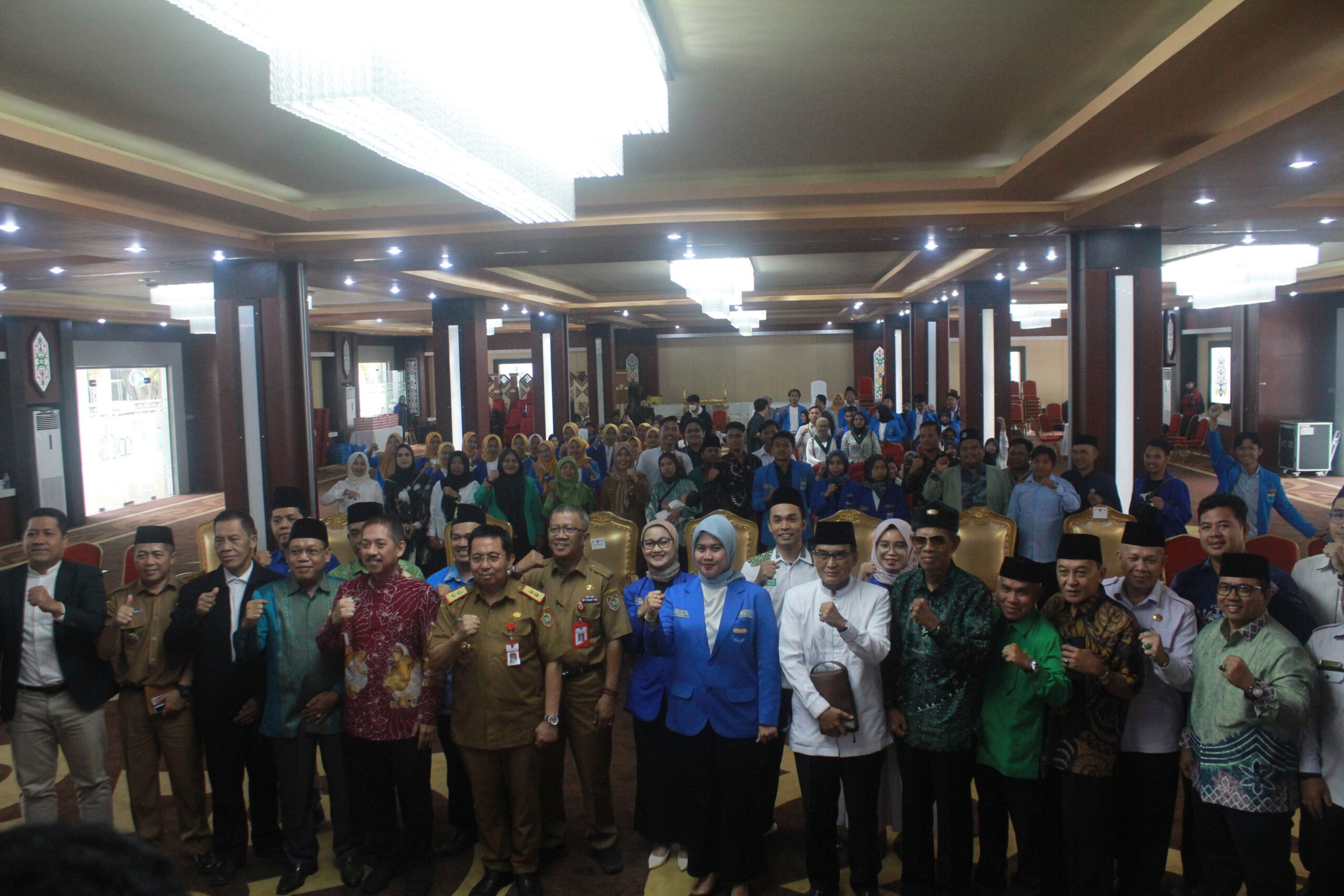 Kegiatan pembukaan SKKN Zona Kalteng di Aula Jayang TIngang Kantor Gubernur Kalteng, Senin (28/8/2023). (Foto: Istimewa) 