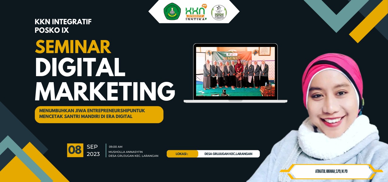 Seminar kewirausahaan bertajuk 