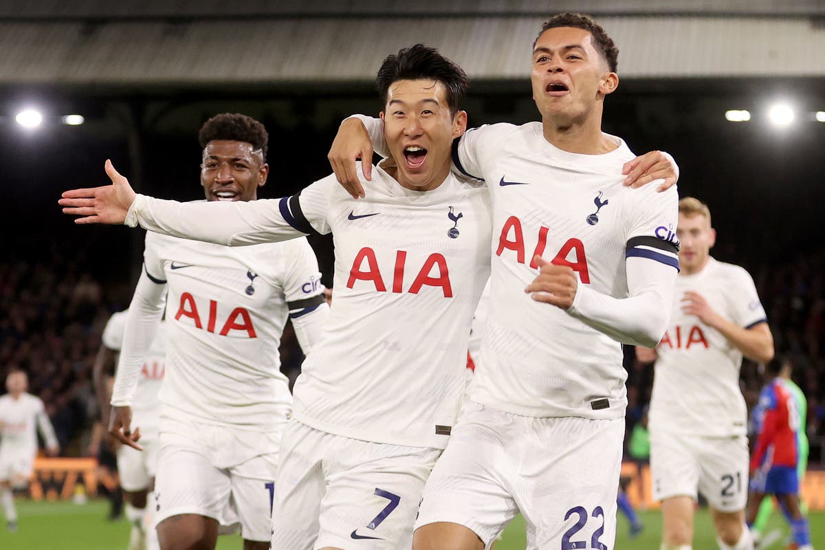 Tottenham Hotspur meraih kemenangan saat bertandang ke Crystal Palace. (Foto: Independent)