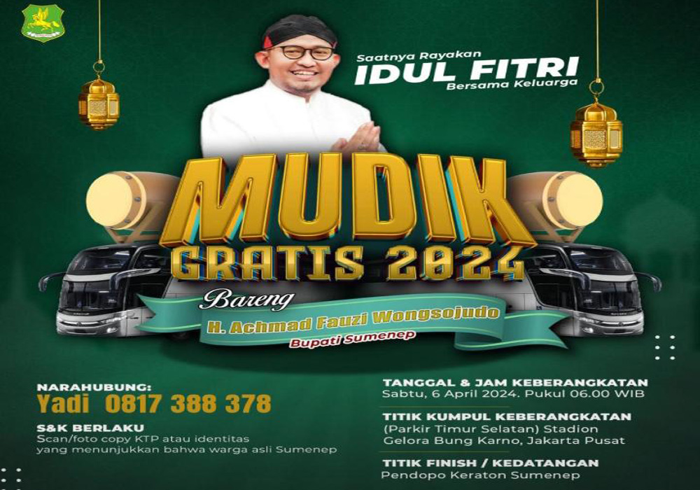 Mudik gratis 2024 (Foto: Istimewa) 