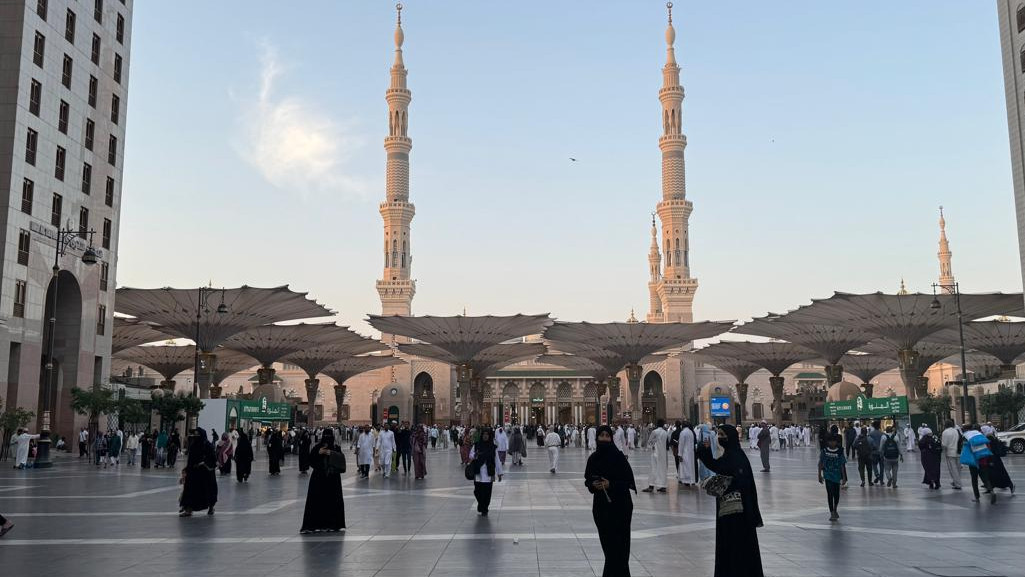 Masjid Nabawi di Madinah Al Munawaroh. (Foto: Kemenag RI) 