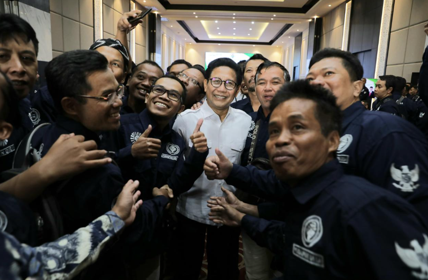 Gus Halim saat memberikan arahan dalam kegiatan Peningkatan Kapasitas Tenaga Pendamping Profesional Berbasis Learning Management System (LMS) di Surabaya, Jawa Timur, Senin (22/7/2024). (Foto: Humas Kemendes PDTT)