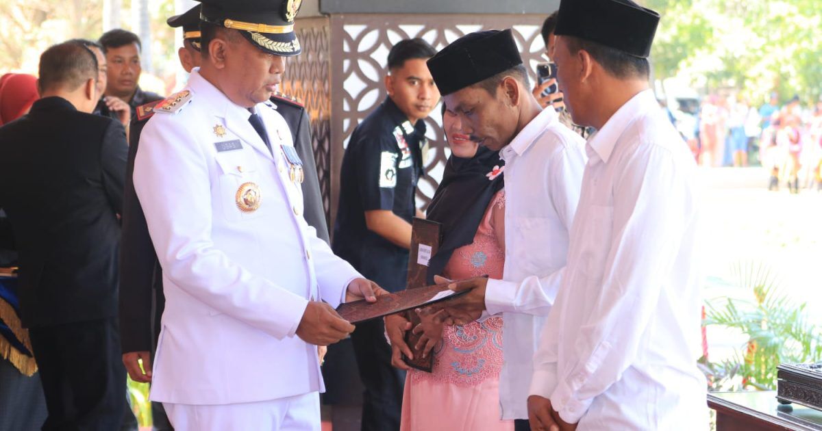 Sebanyak 245 WBP menerima remisi dalam momen HUT ke-79 Kemerdekaan RI. (Foto: Istimewa) 
