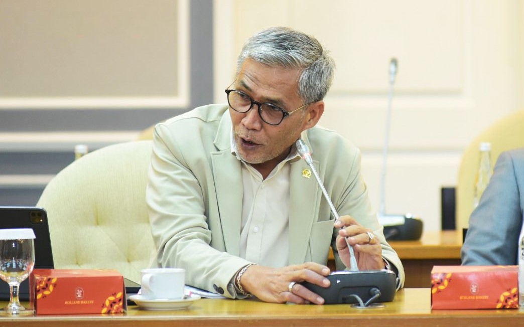 Anggota Komisi VIII DPR RI Mafirion dalam Rapat Dengar Pendapat Komisi XIII dengan Kepala BNPT di Gedung Nusantara II, DPR RI, Senayan, Jakarta, Rabu (30/10/2024). (Foto: DPR RI) 