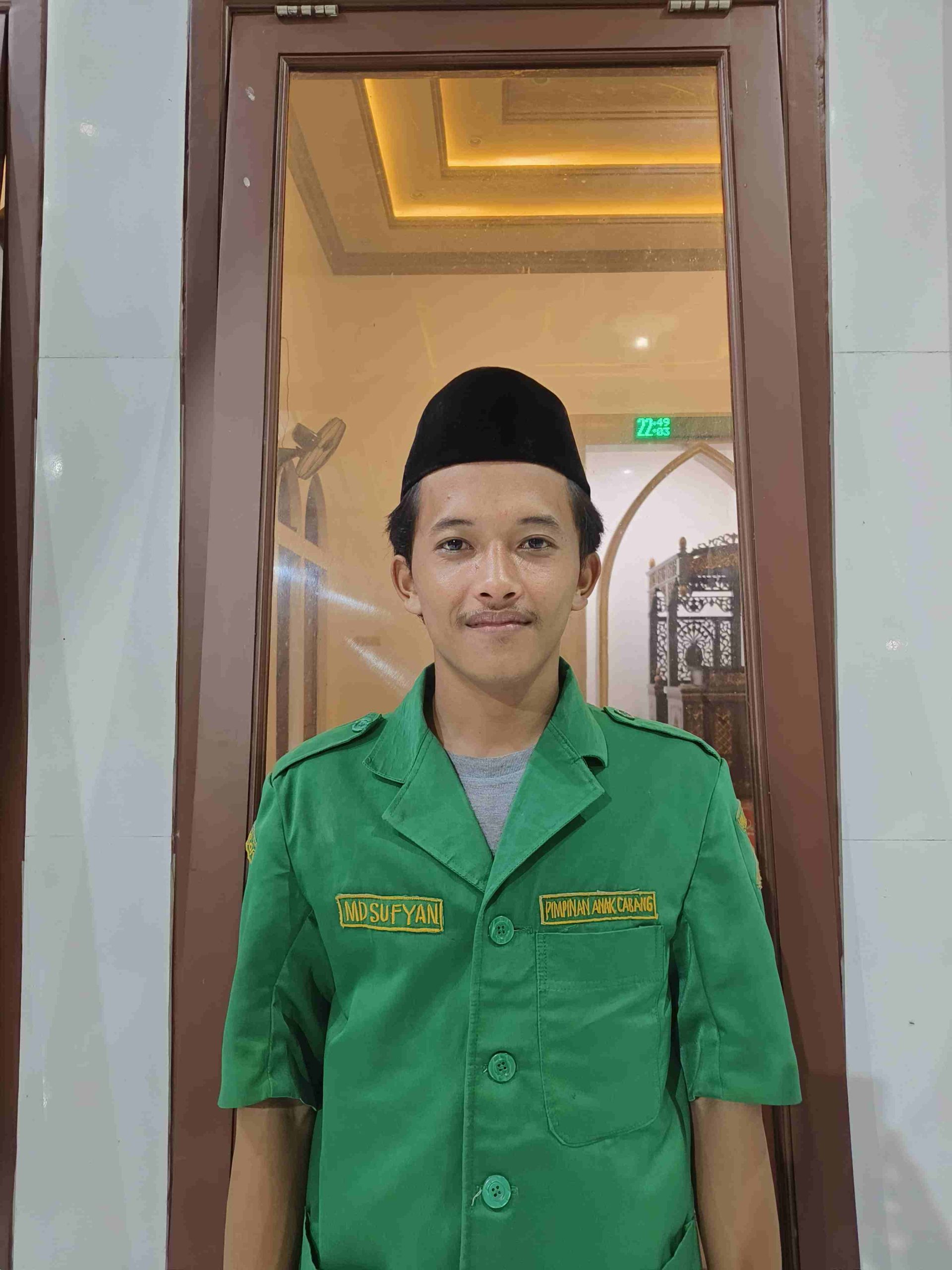 Ketua GP Ansor Ranting Bragung, Ach. Badrus Soleh. (Foto: Serikat News) 