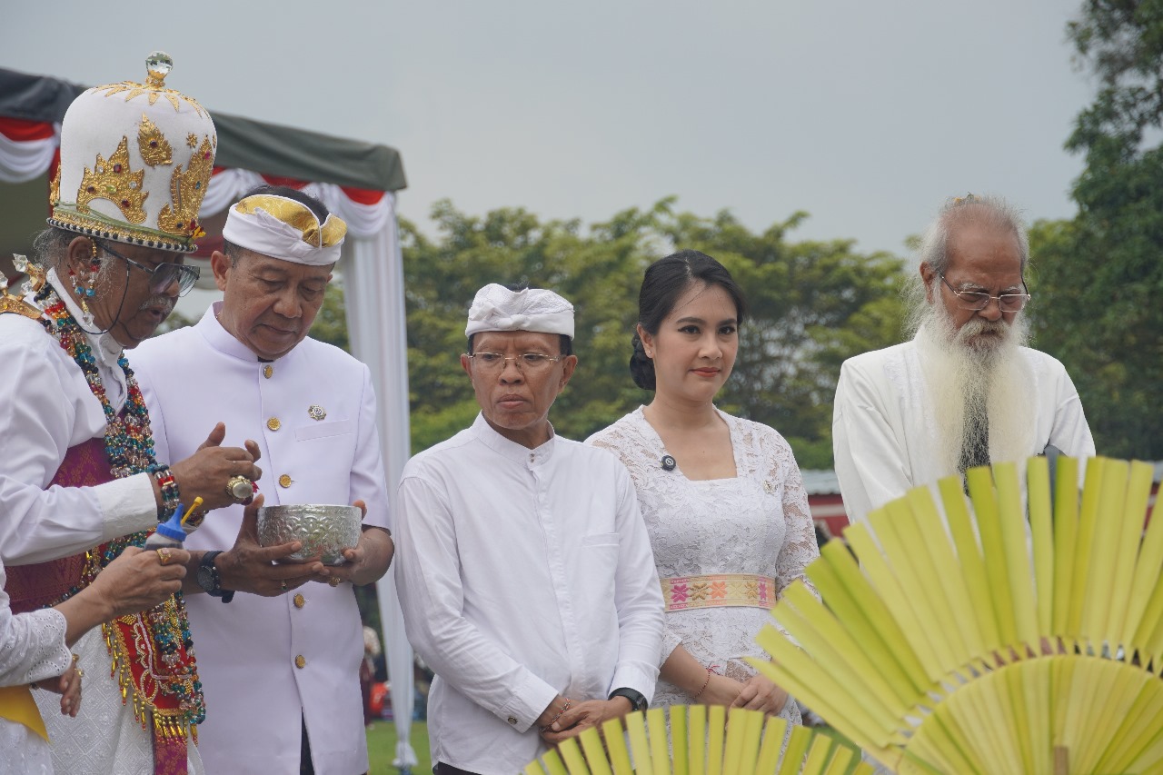 Ritual Tawur Agung Kesanga di Kompleks Candi Prambanan. (Foto: Istimewa) 