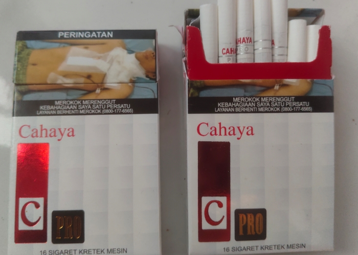 Rokok Cahaya Pro (Foto: Istimewa) 