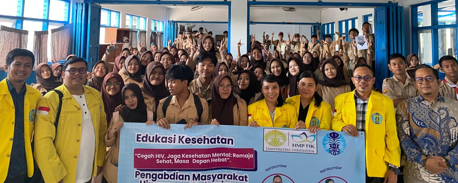 Giat PKM Edukasi kesehatan mental oleh HMP FIK UI (Foto: Istimewa)