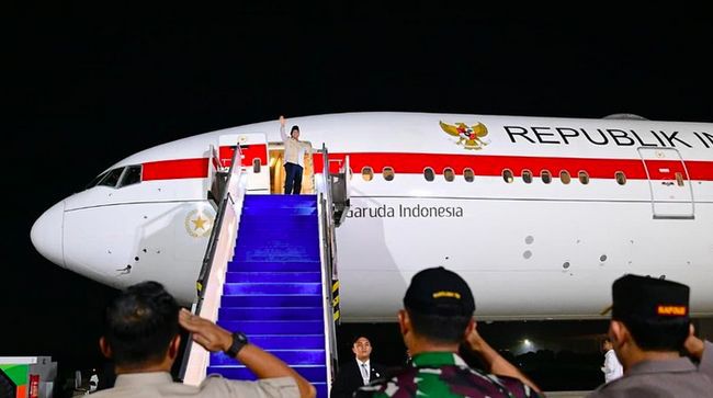 Foto: Presiden Prabowo Subianto bertolak ke New York, Amerika Serikat, malam ini, untuk menghadiri Sidang Majelis Umum ke-80 Persatuan Bangsa-Bangsa (PBB). (Dokumentasi Tim Media Presiden Prabowo Subianto)