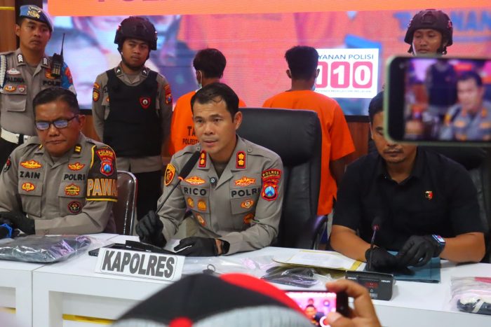 WD (22) suami dari perempuan yang digoda korban dan rekannya SH (37) diringkus polisi gegara penganiayaan terhadap RK (24). (Foto: Serikat-News)