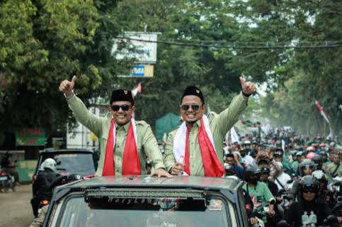 Bupati Probolinggo, Gus dr. Mohammad Haris dan Wakil Bupati Probolinggo, Ra Fahmi AHZ. (Foto: Istimewa)