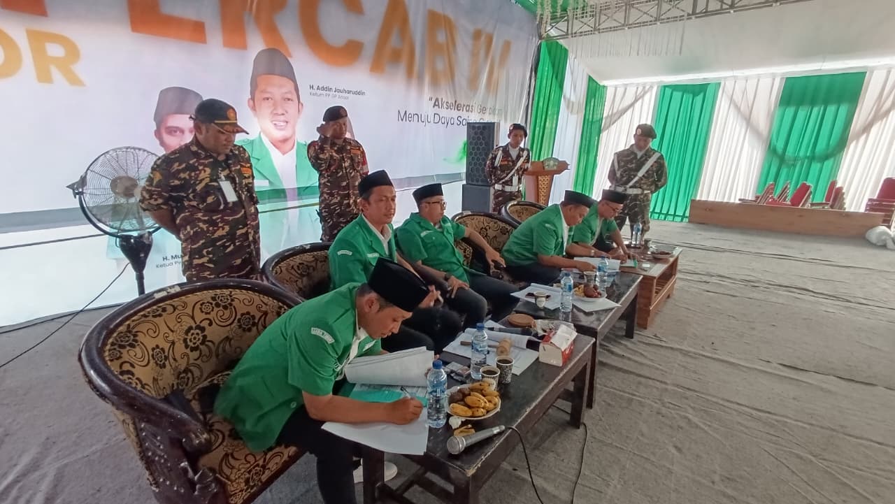 Konferensi Cabang (Konfercab) ke IV Pengurus Cabang Gerakan Pemuda (PC GP) Ansor Kota Kraksaan, pada Sabtu (13/12/2025). (Foto: Istimewa) 