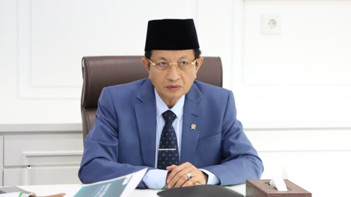 Menteri Agama (Menag) Nasaruddin Umar melarang Aparatur Sipil Negara (ASN) di lingkungan Kementerian Agama menggunakan kendaraan dinas untuk kepentingan mudik Lebaran. (Foto: Kemenag) 