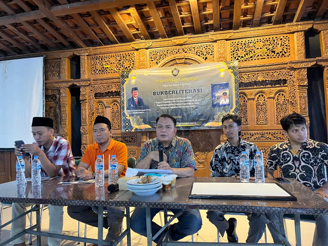 Organisasi Kudu Pede Caruban Gelar BukBerliterasi, Gandeng Komunitas Pegiat Literasi Cirebon Suarakan Isu Sosial