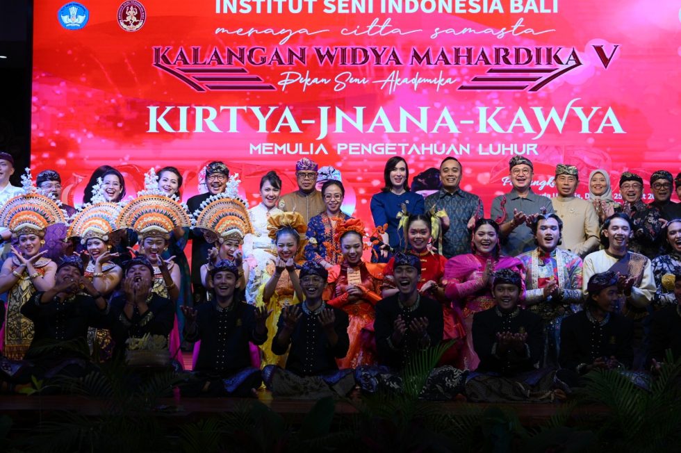 Pembukaan Kalangan Widya Mahardika V di Auditorium Kirtya Sabha Mahottama, Institut Seni Indonesia (ISI) Bali, Rabu (25/3/2026). (Foto: ISI Bali)