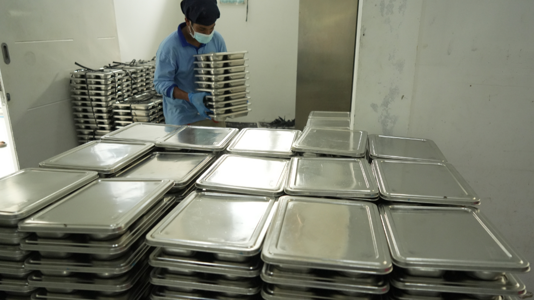 Dapur satuan pelayanan pemenuhan gizi (SPPG). (Foto: BGN)